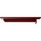 Ekena Millwork Heaton Hidden Support Steel Bracket w/ 10" Support Depth, Hammered Bright Red 3"W x 14"D x 2"H BKTM03X14X02HEHRE - alternate 5
